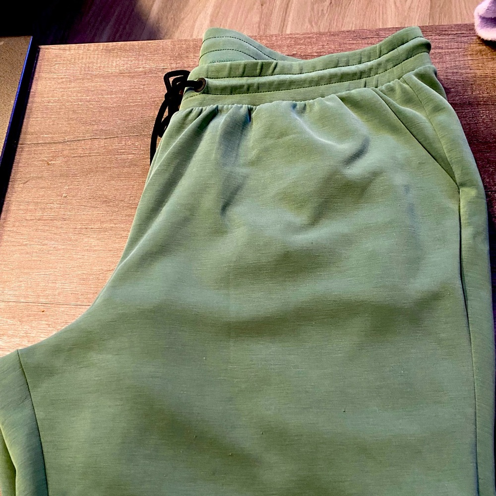 Olive sweatpants